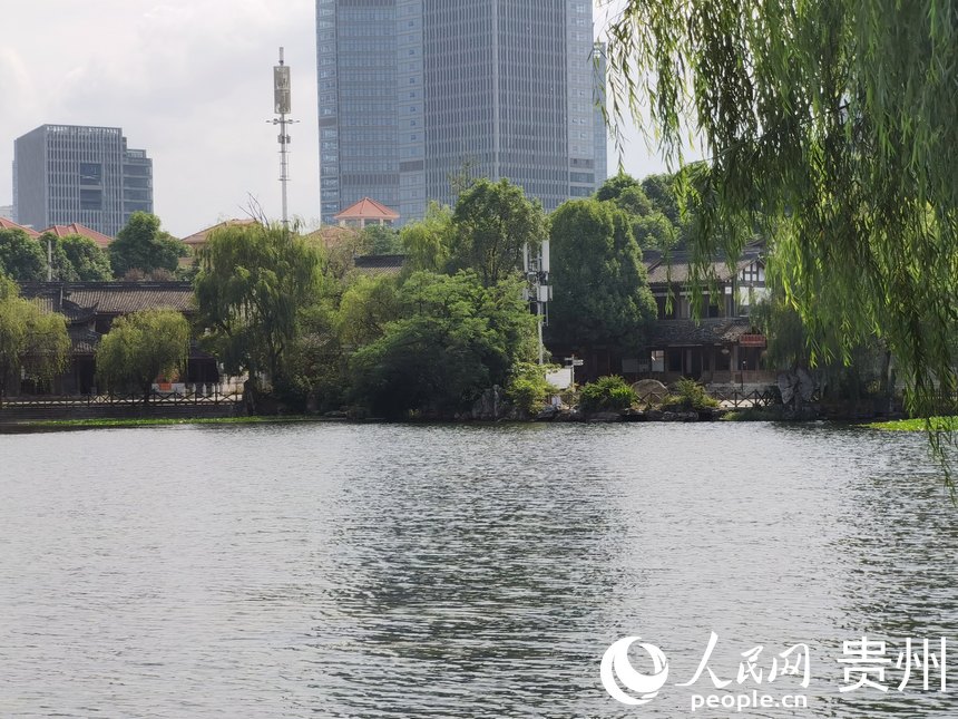 貴陽泉湖公園。人民網(wǎng) 陳晶晶攝