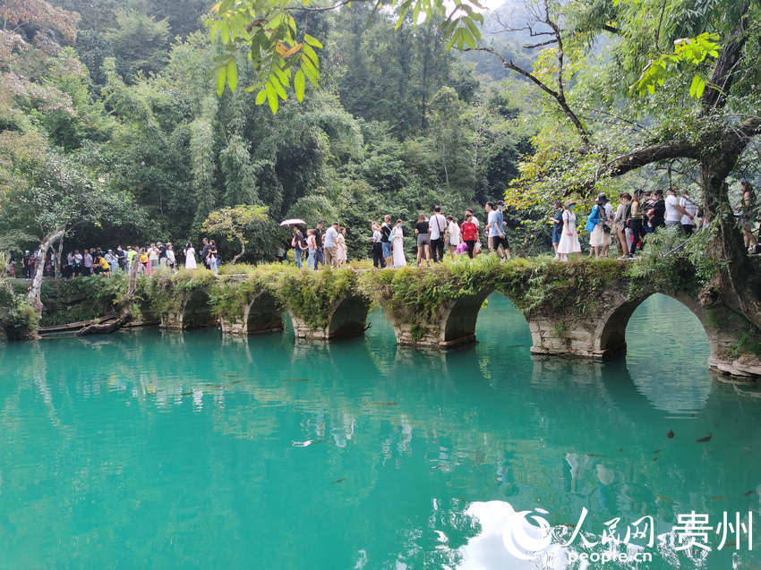 貴州荔波小七孔景區。人民網 陳晶晶攝