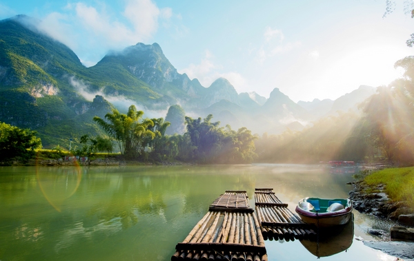 貴州羅甸大小井風光。