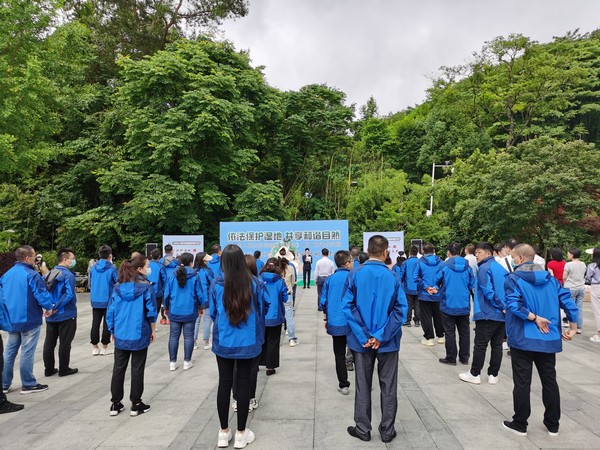 啟動儀式現場。陶陶攝