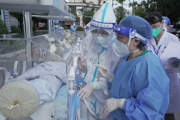 貴陽“黃碼醫院”順利轉接救治醫院新生兒。