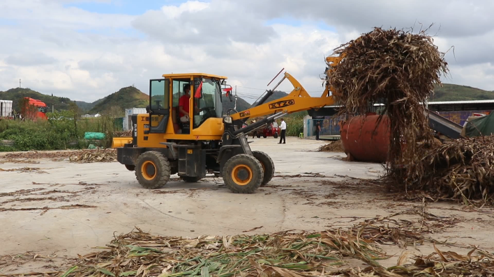 西秀區大西橋鎮:秸稈利用好 增收又環保。