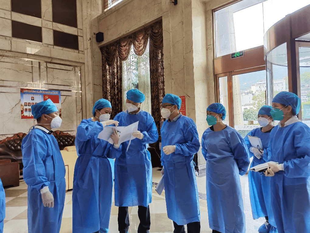 貴州省衛生計生監督局赴六市州開展貴陽市異地安置隔離人員集中隔離點督查工作。