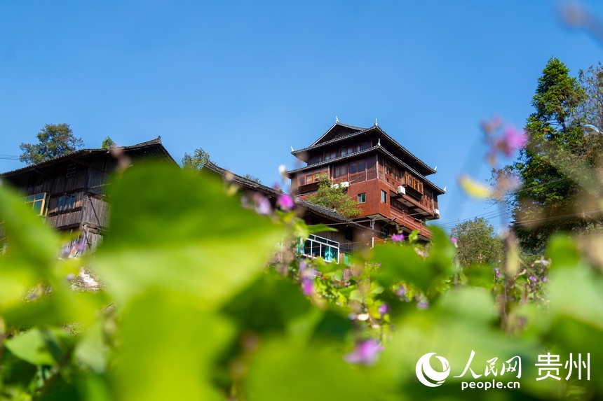 龍塘村民宿。人民網 涂敏攝