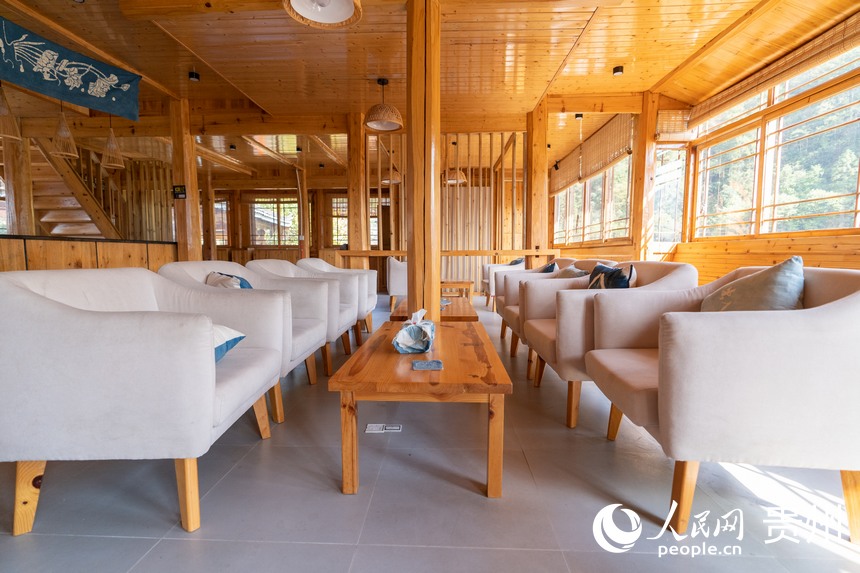 龍塘村的民宿。人民網 涂敏攝