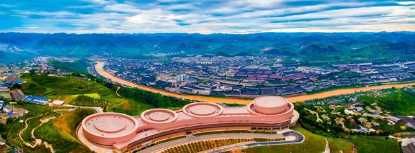 遵義市茅臺酒鎮景區。