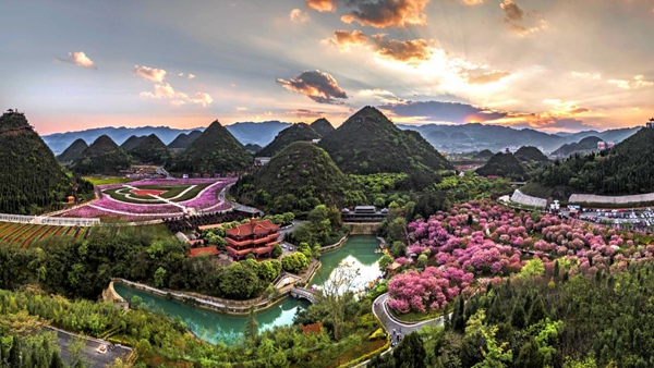 黔西南州興義貴州醇景區。