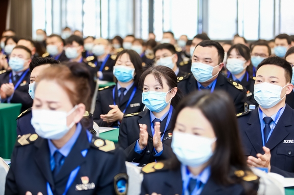 競賽現場。 貴州省衛健委供圖