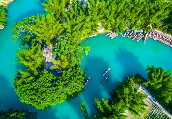 貴州羅甸縣大小井景區。陳慧 攝