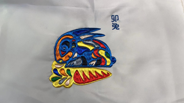 水城農(nóng)民畫兔年春節(jié)作品成果展示。貴州夜郎風(fēng)文化有限公司供圖