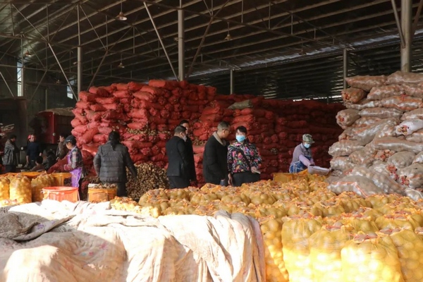 春節(jié)期間畢節(jié)市物資供應充足。