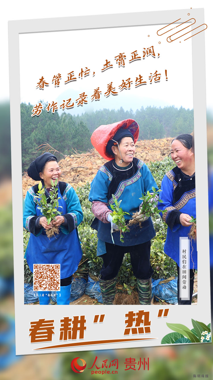 春管正忙，土膏正潤，勞作記錄著美好生活！