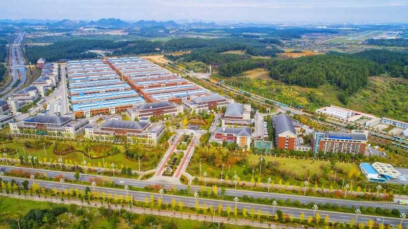 貴安新區高端裝備制造產業園。圖片由貴陽市政府辦公廳提供