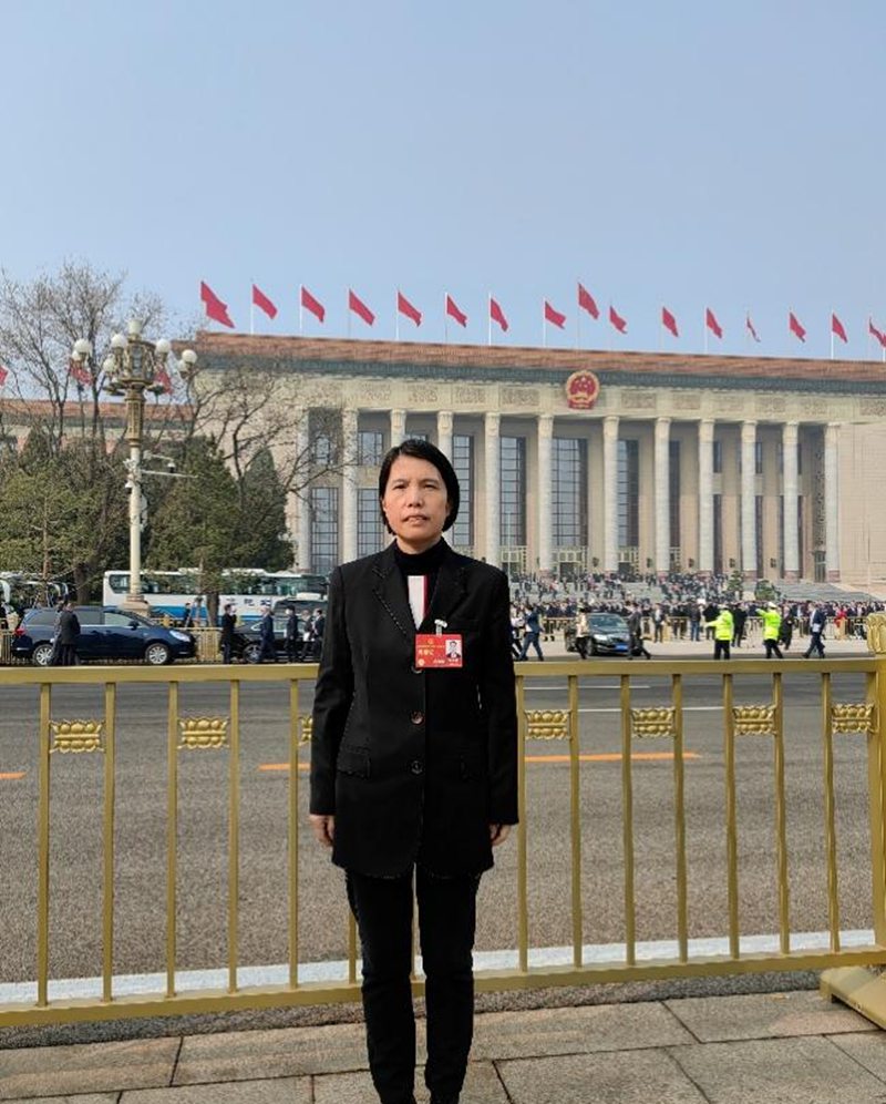 全國人大代表、貴州公路集團副總經理張勝林。貴州交通職業技術學院供圖。