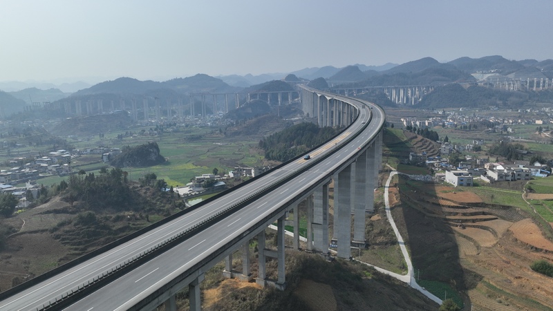 春日時節(jié)的金沙特大橋。吳艷禹攝