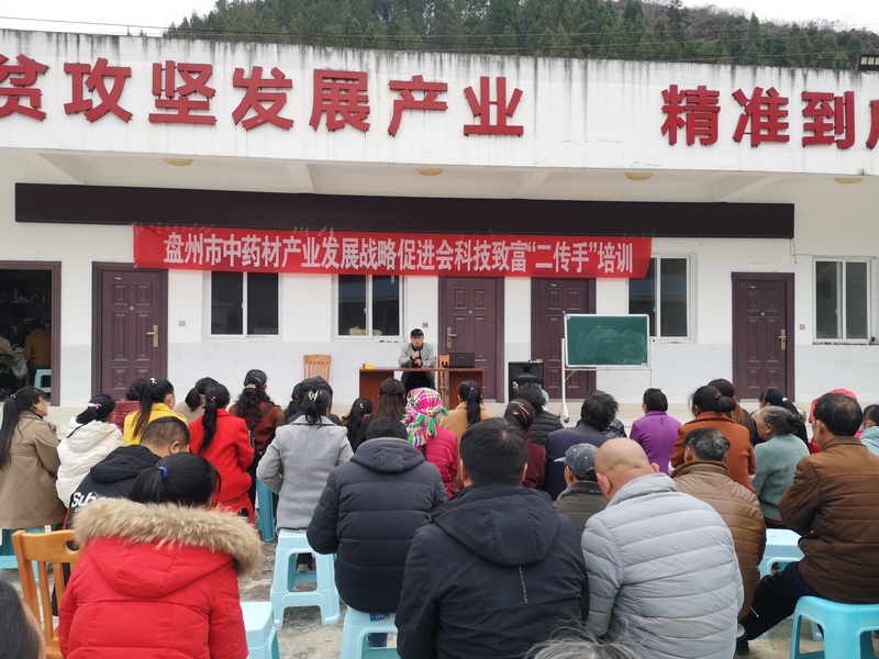 10.貴州中醫(yī)藥大學(xué)專家開(kāi)展中藥種植技術(shù)培訓(xùn)。貴州中醫(yī)藥大學(xué)供圖.jpg