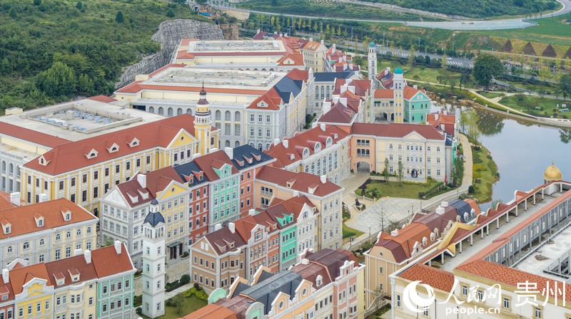 貴安華為“云上屯”一角。人民網 陽茜攝