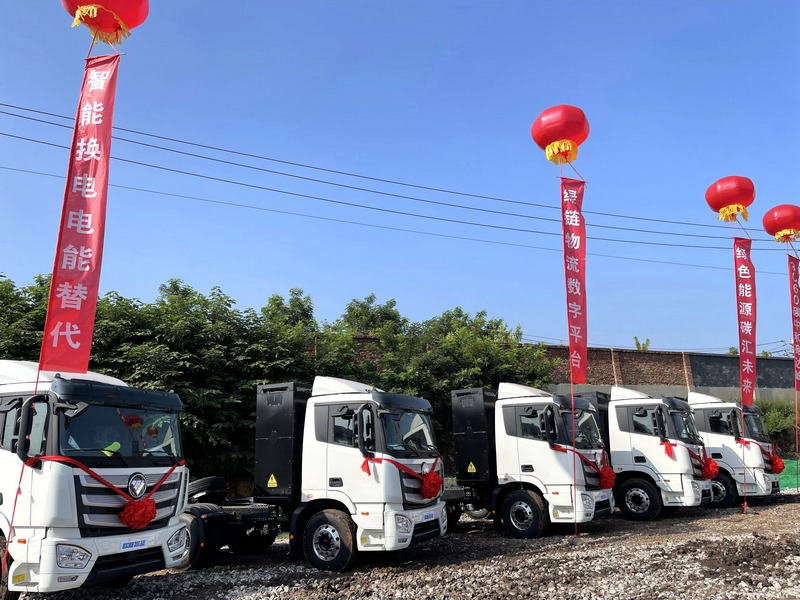 山東電動重卡推廣。