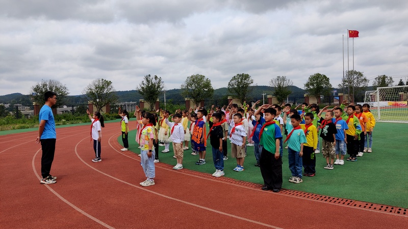 小學生。林星宇攝