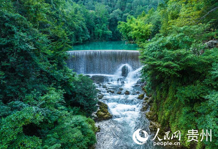 臥龍潭一隅。人民網 陽茜攝