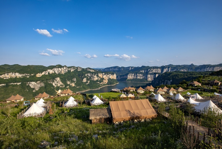 花都里化屋野奢露營基地。陳穎攝
