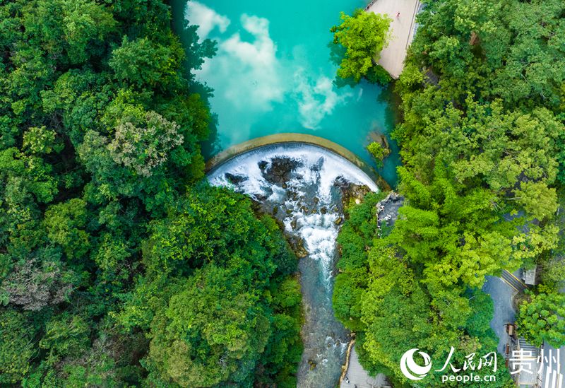 貴州荔波小七孔。人民網 陽茜攝