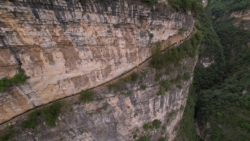 衛(wèi)星天渠。萬飄陽攝