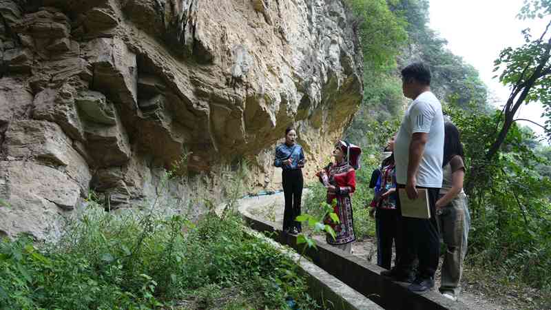 探訪高流天渠。饒以中攝