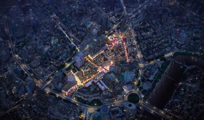 南明區曹狀元街區鳥瞰效果圖。（南明區融媒體中心供圖）