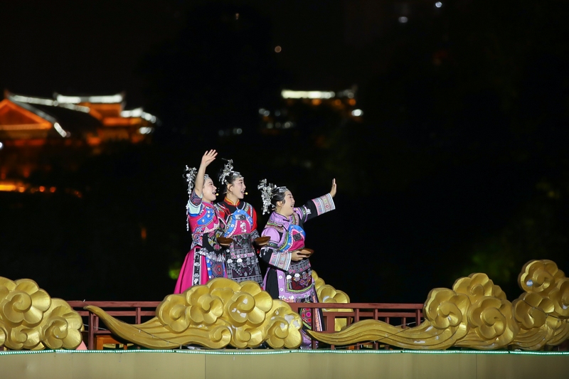 “我們的節(jié)日--中秋”銅仁市2023中秋詩會(huì)現(xiàn)場(chǎng)。李銘亨攝