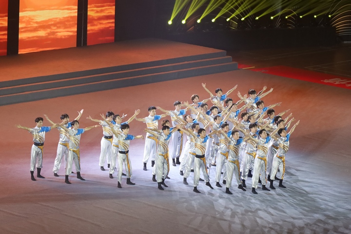 開幕式現場。付吉昌攝