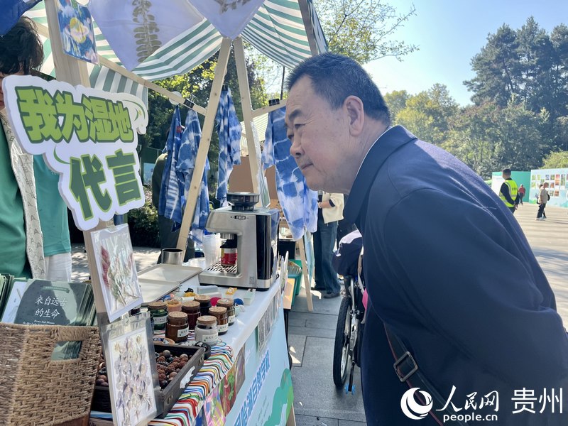 市民逛展。人民網 李麗萍攝