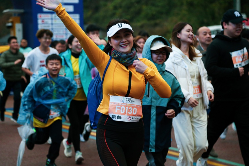 選手活力滿滿。銅仁市委宣傳部供圖