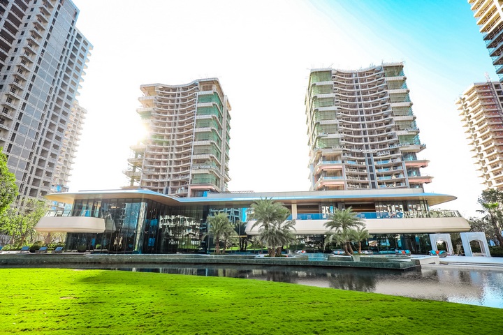 貴陽鐵建城實景圖。中鐵建地產貴州公司供圖