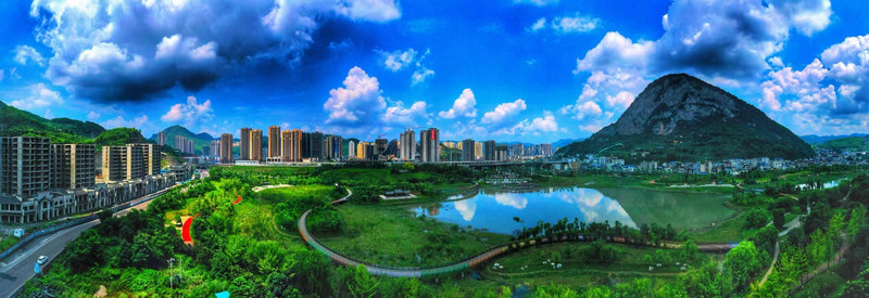 濕地公園。楊茂華攝