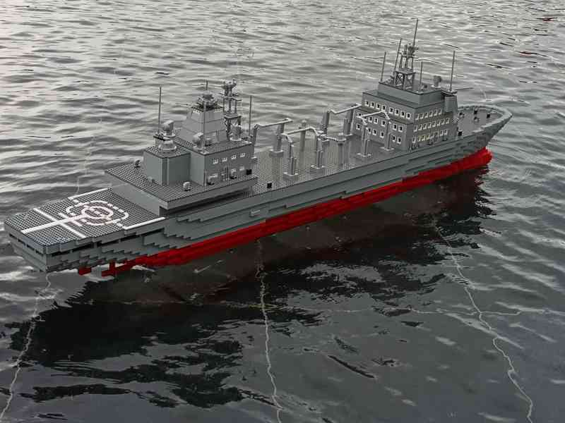 積木展品。中國(guó)鐵建地產(chǎn)貴州公司供圖