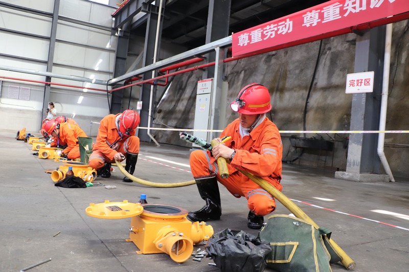 金沙縣開展“能源工匠”技能大比武。