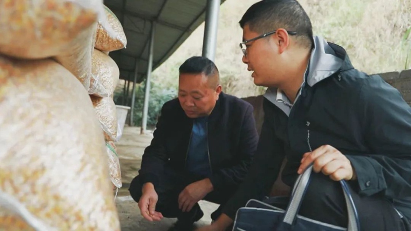 到簡莊村開展工作。