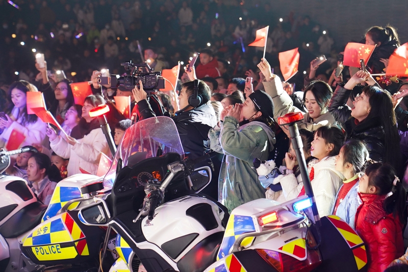 現場氣氛熱烈。圖片由貴陽公安提供