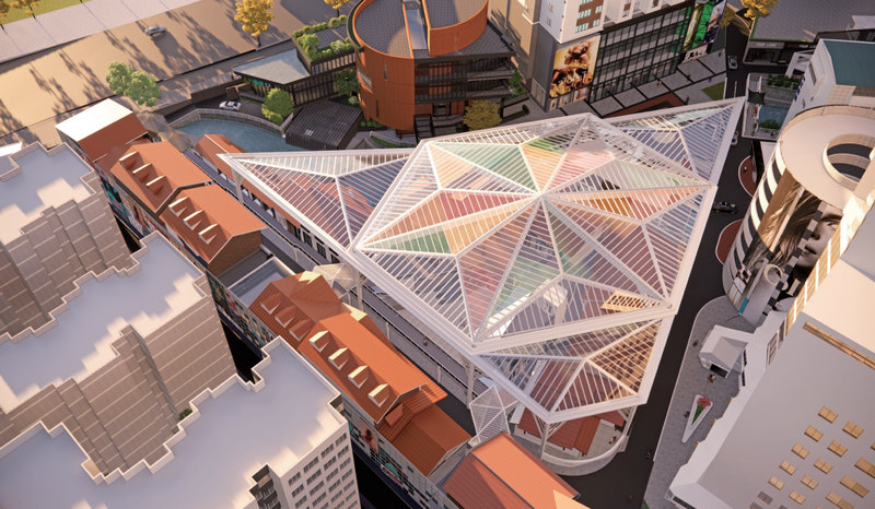 太平路改造效果圖。