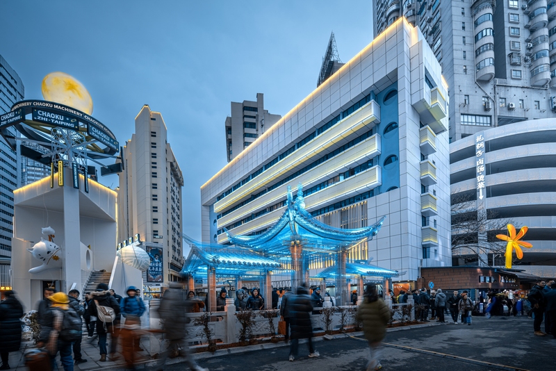 太平路潮匯街區(qū)一隅。云巖區(qū)融媒體中心供圖