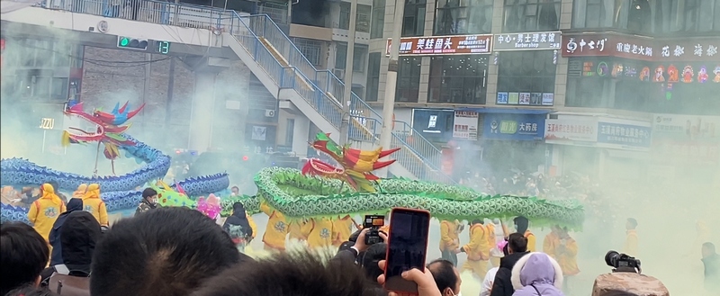 德江有舞龍炸龍的傳統(tǒng)習(xí)俗