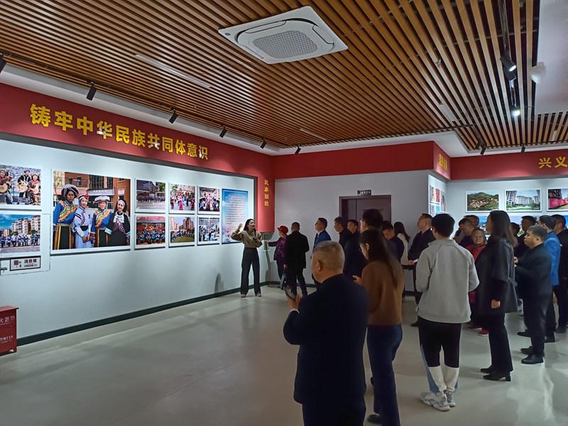 4、觀摩現場。