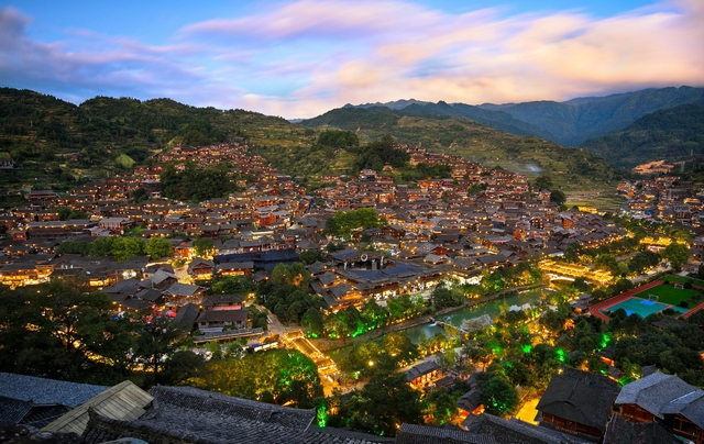 雷山西江千戶苗寨。貴州省農業農村廳供圖