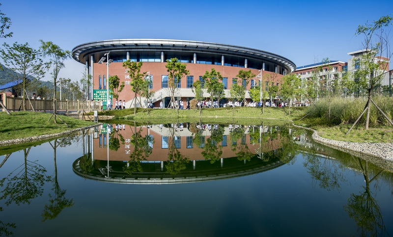 貴州水職院一隅。貴州水職院供圖