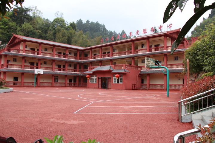 習水縣大坡養老服務中心。