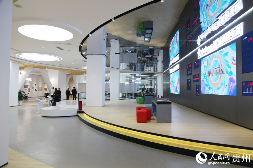 展覽館一角。人民網(wǎng) 龍章榆攝 