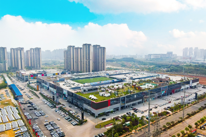 五象汽車生活廣場。廣西桂物機電集團供圖