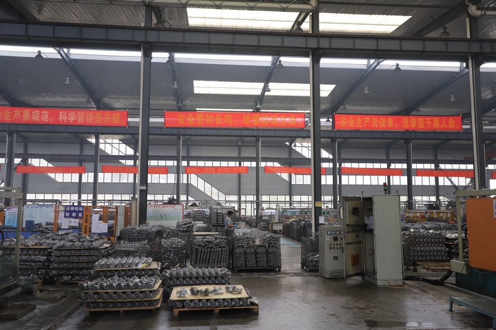 生產(chǎn)車間一角。