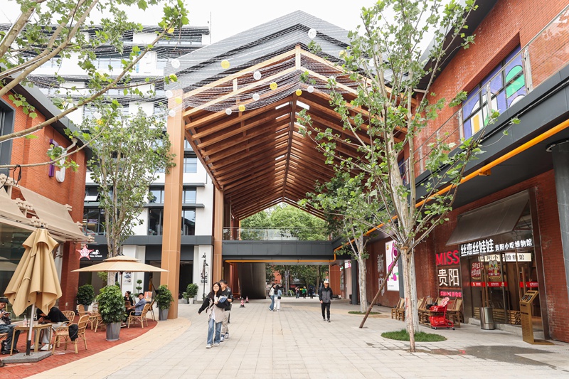 圖3改造后的新印廠一角。云巖區融媒體中心供圖